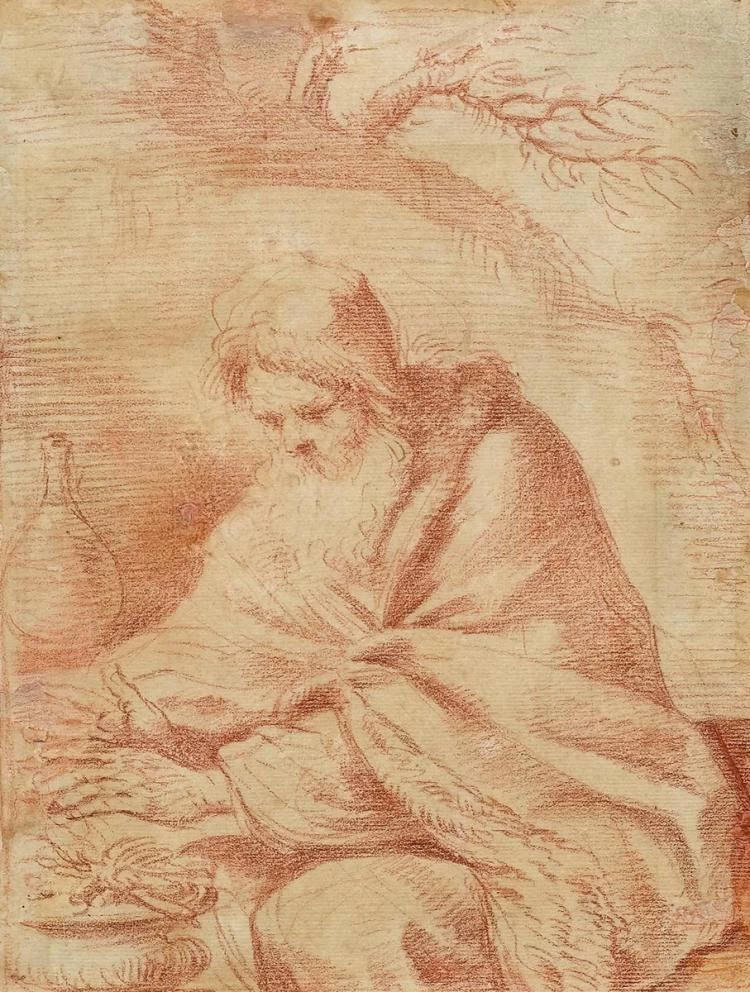 Il giovane - Studio per San Girolamo